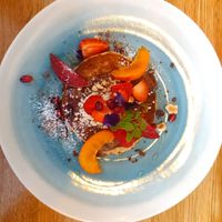 With hazelnuts at Le Potager de Charlotte in Paris