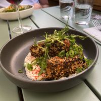 Sesame tofu at Le Potager de Charlotte in Paris
