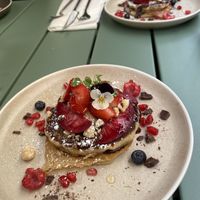 Chocolate crêpes  at Le Potager de Charlotte in Paris