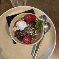 Mousse au chocolat at Le Potager de Charlotte in Paris