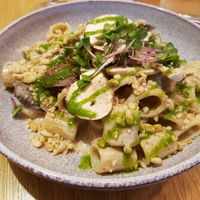 Canneloni with mushrooms at Le Potager de Charlotte in Paris