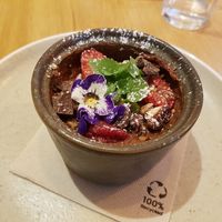 Mousse au chocolat at Le Potager de Charlotte in Paris