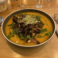 Chanterelle & Shitaki Lentils   at Le Potager de Charlotte in Paris