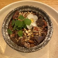 Mousse au chocolat  at Le Potager de Charlotte in Paris