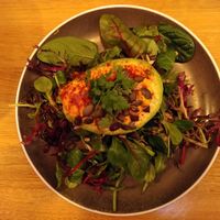 starter avocado egg style at Le Potager de Charlotte in Paris