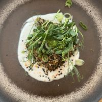 Tofu starter  at Le Potager de Charlotte in Paris