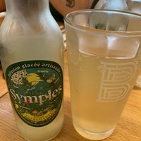 Part of the brunch: nice refreshing “energizing” juice  at Le Potager de Charlotte in Paris