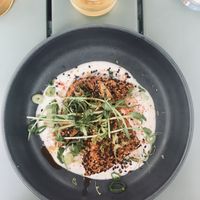 Entrée : tofu mariné au sésame   at Le Potager de Charlotte in Paris