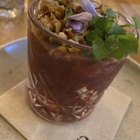 Strawberry rhubarb  at Le Potager de Charlotte in Paris