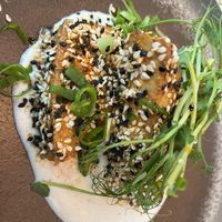 Tofu starter  at Le Potager de Charlotte in Paris