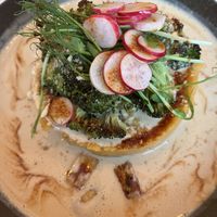 Main course. Can’t remember what it was called but it was delicious   at Le Potager de Charlotte in Paris