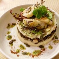 flavourless lentil shepherds pie at Le Potager de Charlotte in Paris