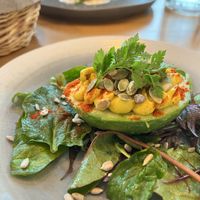 Starter: The Avocado  at Le Potager de Charlotte in Paris