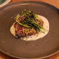 Tofu appetizer at Le Potager de Charlotte in Paris