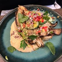 Roasted Eggplant at Le Potager de Charlotte in Paris