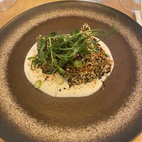 Sesam tofu  at Le Potager de Charlotte in Paris