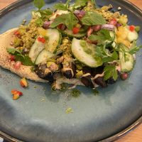 Eggplant dish   at Le Potager de Charlotte in Paris