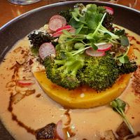 Sweet potato puree  at Le Potager de Charlotte in Paris