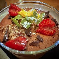 Mousse au chocolat  at Le Potager de Charlotte in Paris