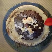 chocolate dessert at Le Potager de Charlotte in Paris