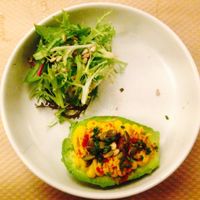 avocado that tastes like egg at Le Potager de Charlotte in Paris