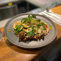 Eggplant and hummus at Le Potager de Charlotte in Paris