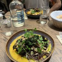 Lentilles, shiitake et crème de butternut   at Le Potager de Charlotte in Paris