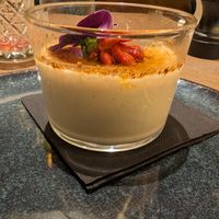 Creme brulee at Le Potager de Charlotte in Paris