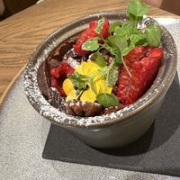 Chocolate mousse. Awesome!   at Le Potager de Charlotte in Paris