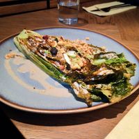 Laitue Romaine grillée (très original et délicieux) at Le Potager de Charlotte in Paris