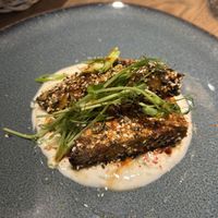 Sesame tofu  at Le Potager de Charlotte in Paris