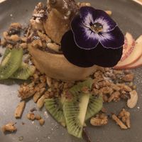 Chocolate Baked Pear at Le Potager de Charlotte in Paris