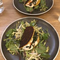 Chickpea & Rice pancake at Le Potager de Charlotte in Paris