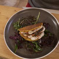 Chickpea bun at Le Potager de Charlotte in Paris