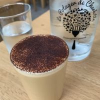 Cappuccino at Le Potager de Charlotte in Paris