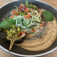 Grilled eggplant at Le Potager de Charlotte in Paris