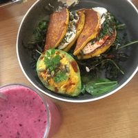 Brunch pancakes  at Le Potager de Charlotte in Paris