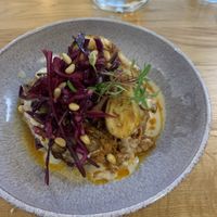 Mushroom risotto  at Le Potager de Charlotte in Paris