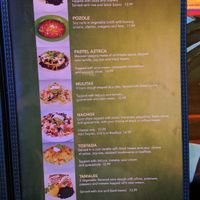 Vegan menu at Mi Ranchito Grill in South Salt Lake