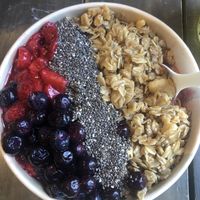 Custom smoothie bow  at The Juice Laundry - Preston in Charlottesville