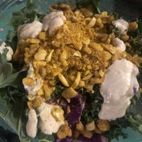 Caesar salad from the refrigerated case  at The Juice Laundry - Preston in Charlottesville