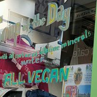 All vegan at Oracles Organic in South West London