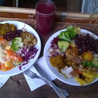 Our lunch there on April 30th, 2016 - delicious food! at Bugio Eco in Caxias Do Sul