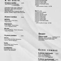 Menu page 2  at El Buda Profano in Arequipa