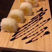 Mango sushi  at El Buda Profano in Arequipa