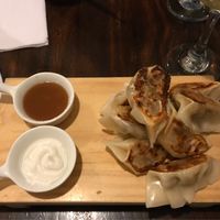 Gyoza at El Buda Profano in Arequipa