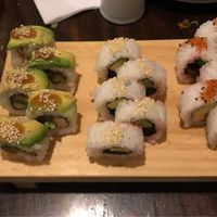 Sushi rolls at El Buda Profano in Arequipa