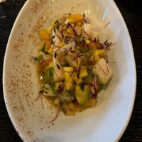 Spicy jicama salad  at Mayan Cafe in Louisville