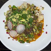 Cauliflower steak  at Mayan Cafe in Louisville