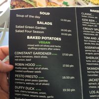 Loads of Vegan Options at Warsaw Potato in Warsaw